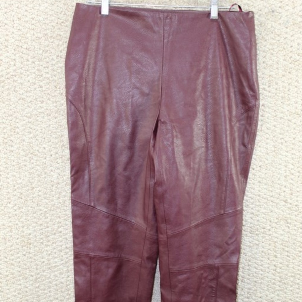 Chico's Faux Leather Pants